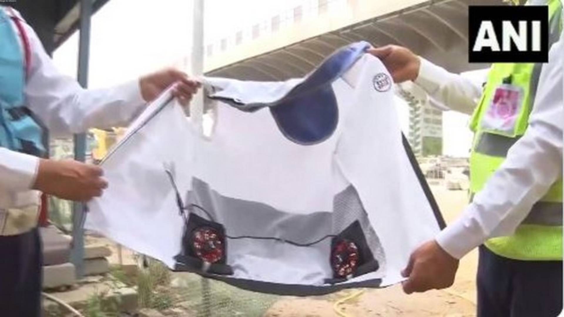 Gurugram traffic police equip personnel with 'AC jackets' to combat heat wave